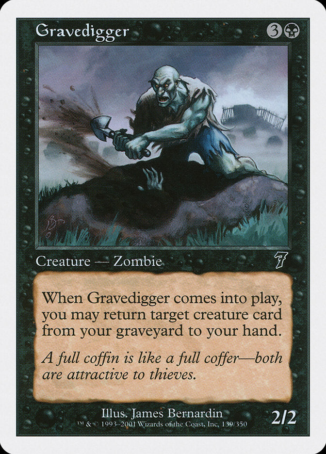 Gravedigger [Seventh Edition] | Silver Goblin