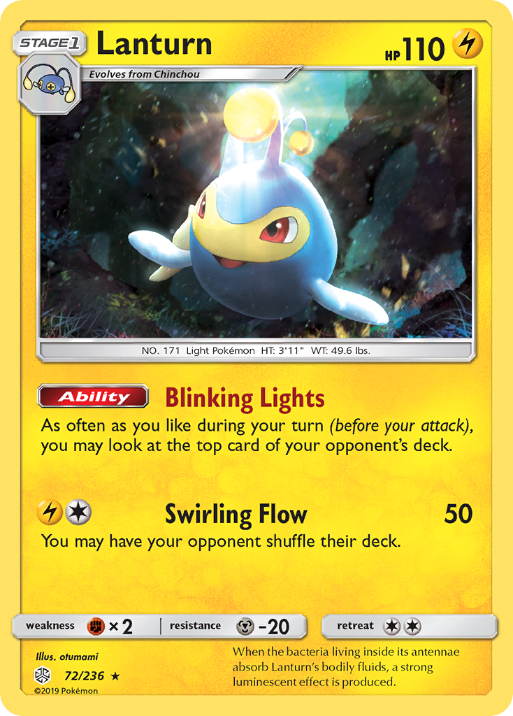 Lanturn (72/236) [Sun & Moon: Cosmic Eclipse] | Silver Goblin