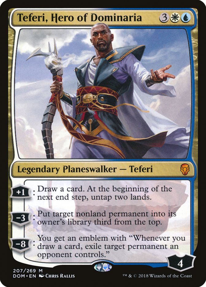 Teferi, Hero of Dominaria [Dominaria] | Silver Goblin