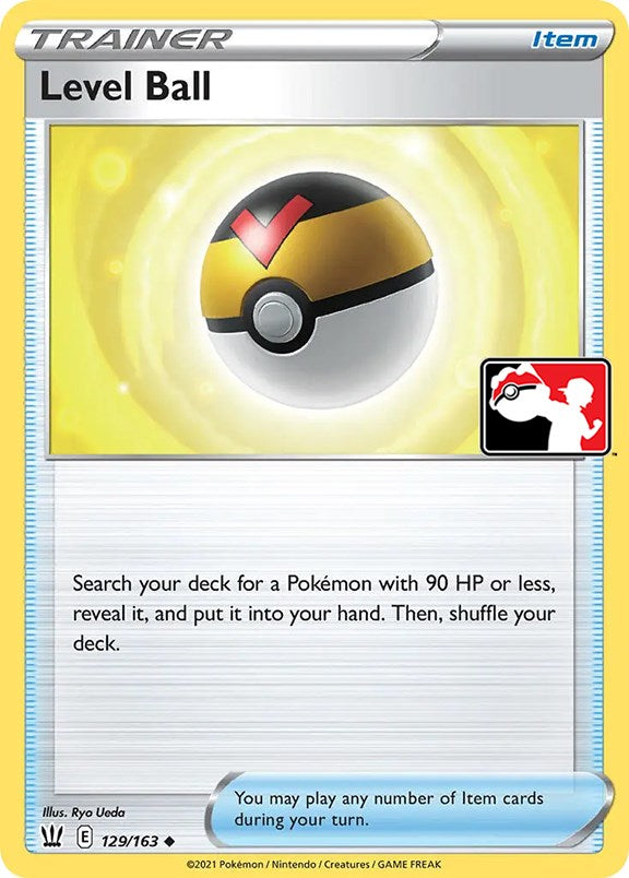 Level Ball (129/163) [Prize Pack Series One] | Silver Goblin