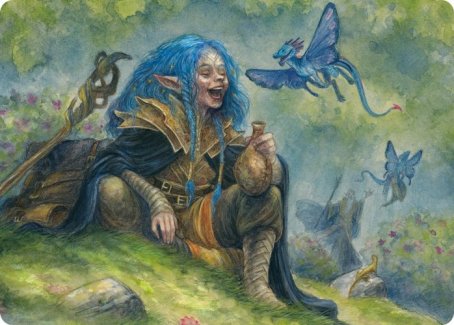 Feywild Trickster Art Card [Dungeons & Dragons: Adventures in the Forgotten Realms Art Series] | Silver Goblin