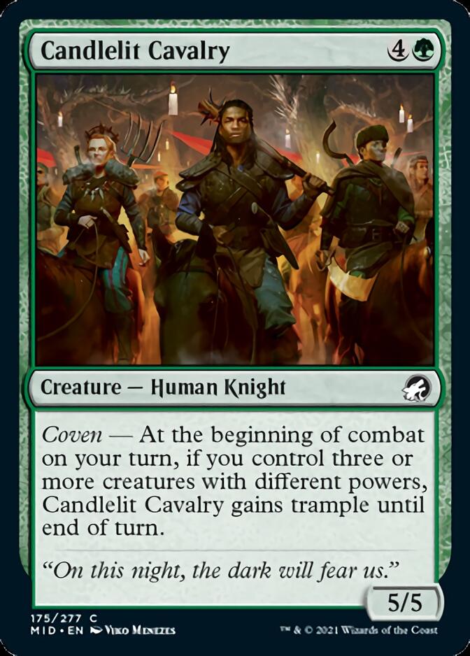 Candlelit Cavalry [Innistrad: Midnight Hunt] | Silver Goblin