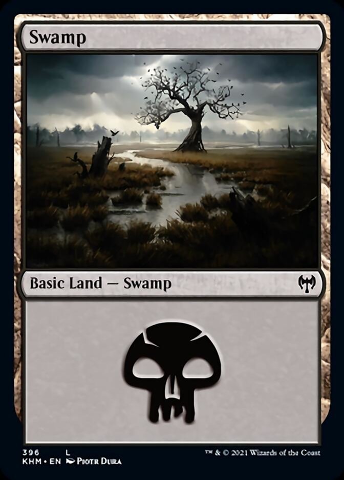 Swamp (396) [Kaldheim] | Silver Goblin