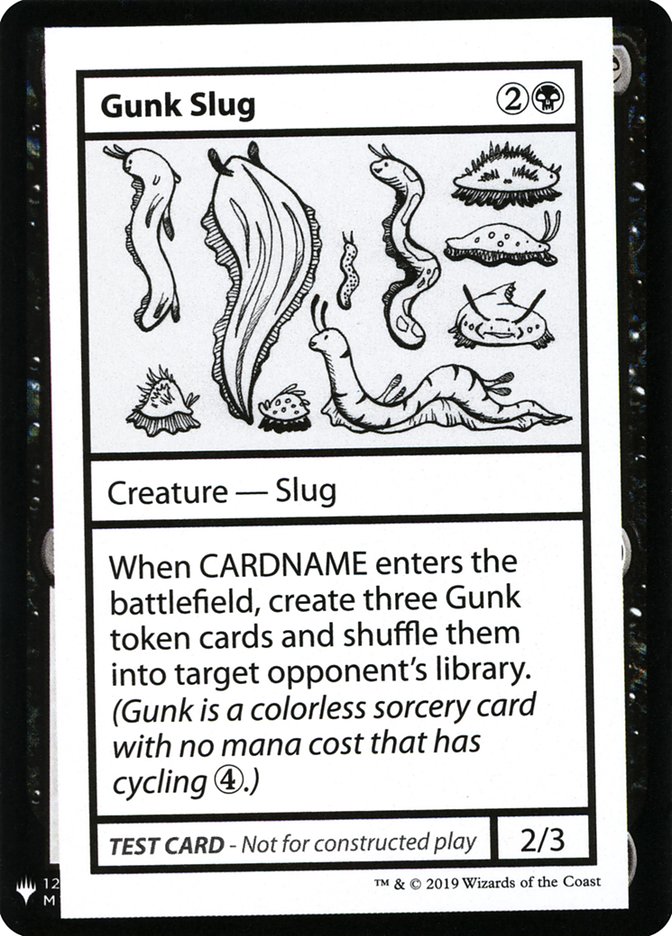 Gunk Slug [Mystery Booster Playtest Cards] | Silver Goblin