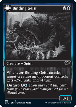 Binding Geist // Spectral Binding [Innistrad: Double Feature] | Silver Goblin