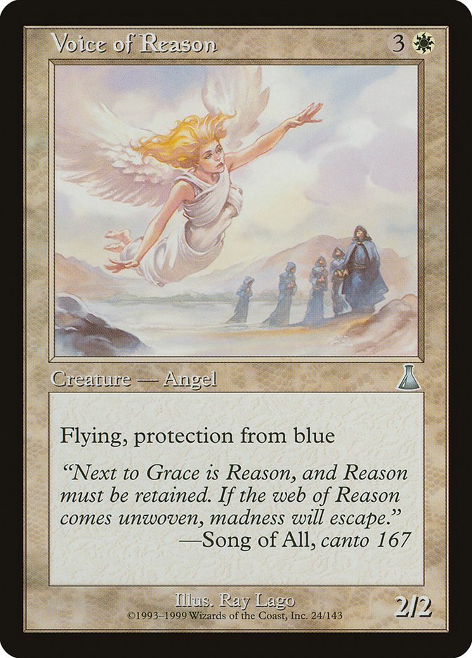 Voice of Reason [Urza's Destiny] | Silver Goblin