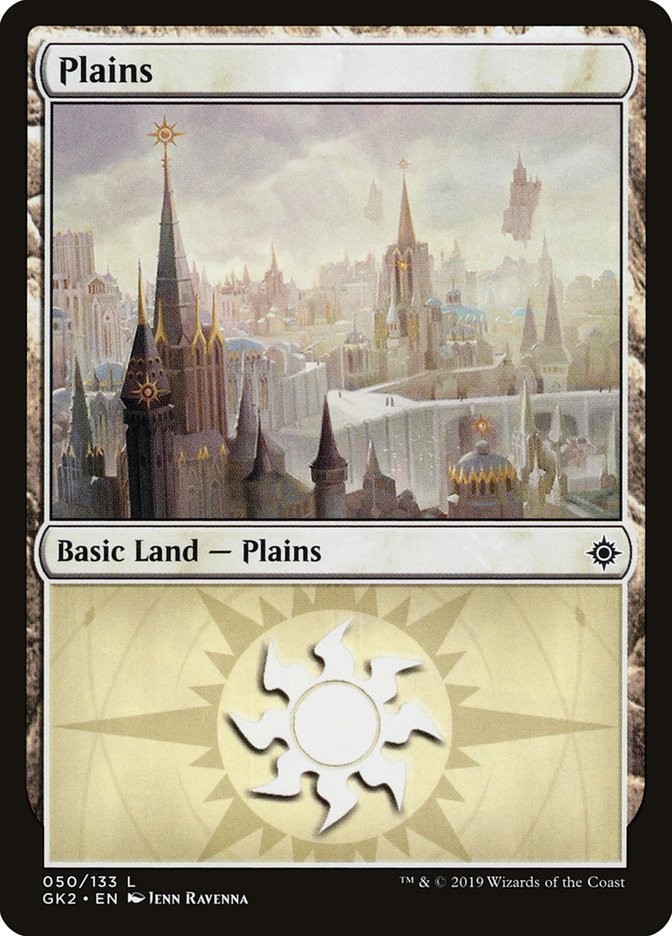 Plains (50) [Ravnica Allegiance Guild Kit] | Silver Goblin