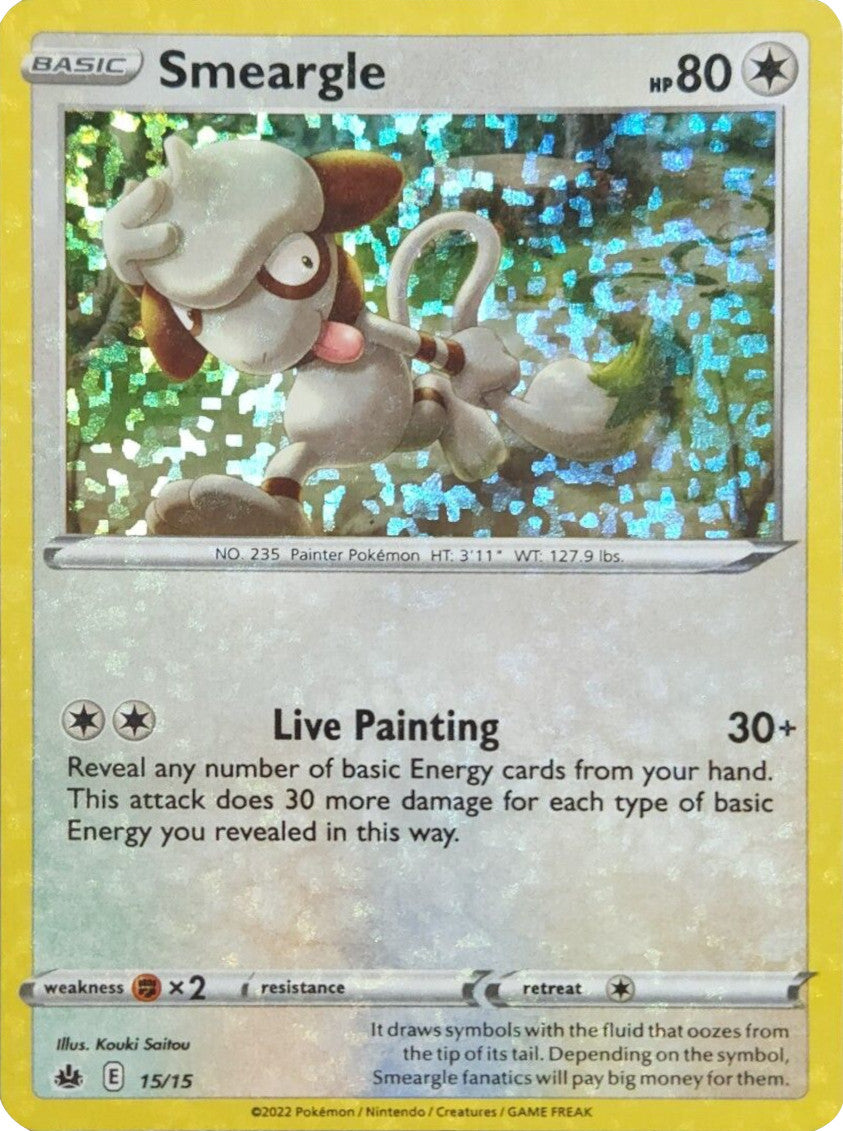 Smeargle (15/15) [McDonald's Promos: Match Battle] | Silver Goblin