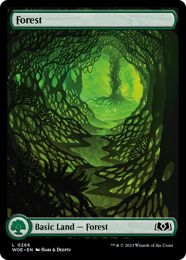 Forest (266) (Full-Art) [Wilds of Eldraine] | Silver Goblin