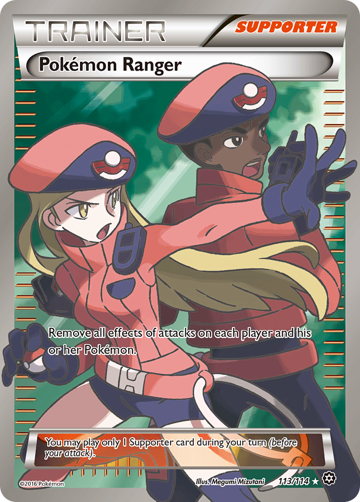 Pokemon Ranger (113/114) [XY: Steam Siege] | Silver Goblin