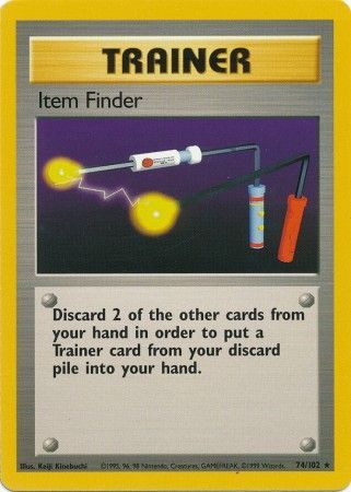 Item Finder (74/102) [Base Set Unlimited] | Silver Goblin