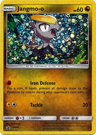 Jangmo o (SM40) (General Mills Promo) [Sun & Moon: Black Star Promos] | Silver Goblin