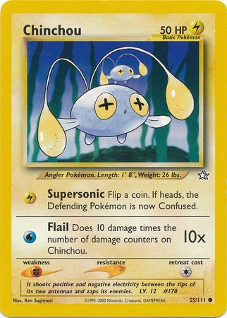 Chinchou (55/111) [Neo Genesis Unlimited] | Silver Goblin