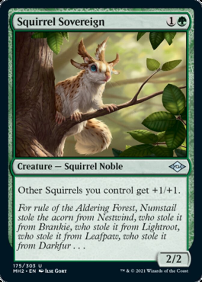Squirrel Sovereign [Modern Horizons 2] | Silver Goblin