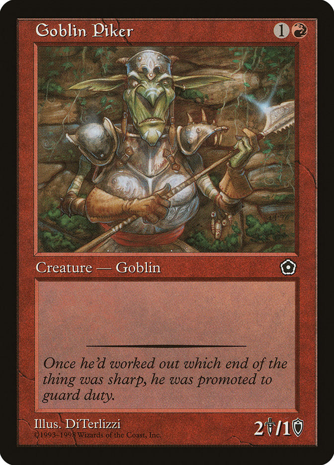 Goblin Piker [Portal Second Age] | Silver Goblin