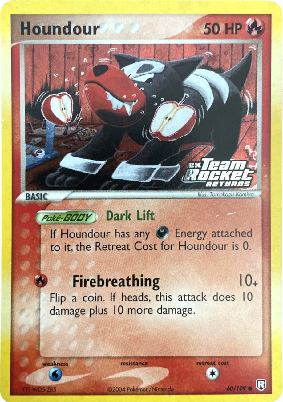 Houndour (60/109) (Stamped) [EX: Team Rocket Returns] | Silver Goblin