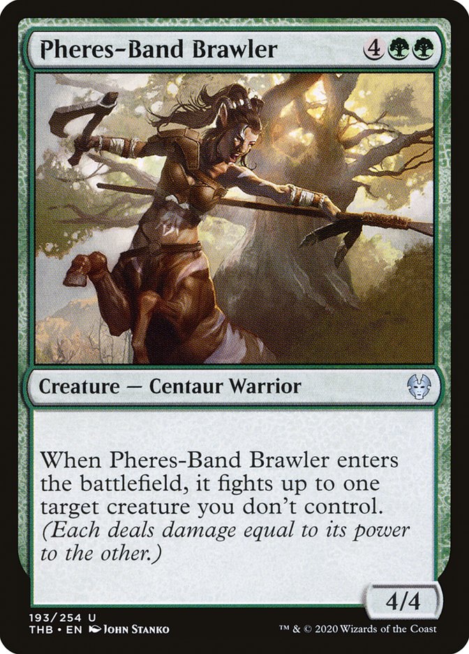 Pheres-Band Brawler [Theros Beyond Death] | Silver Goblin