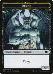 Demon (012/036) // Zombie (016/036) Double-Sided Token [Commander 2014 Tokens] | Silver Goblin