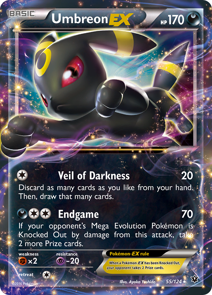 Umbreon EX (55/124) [XY: Fates Collide] | Silver Goblin