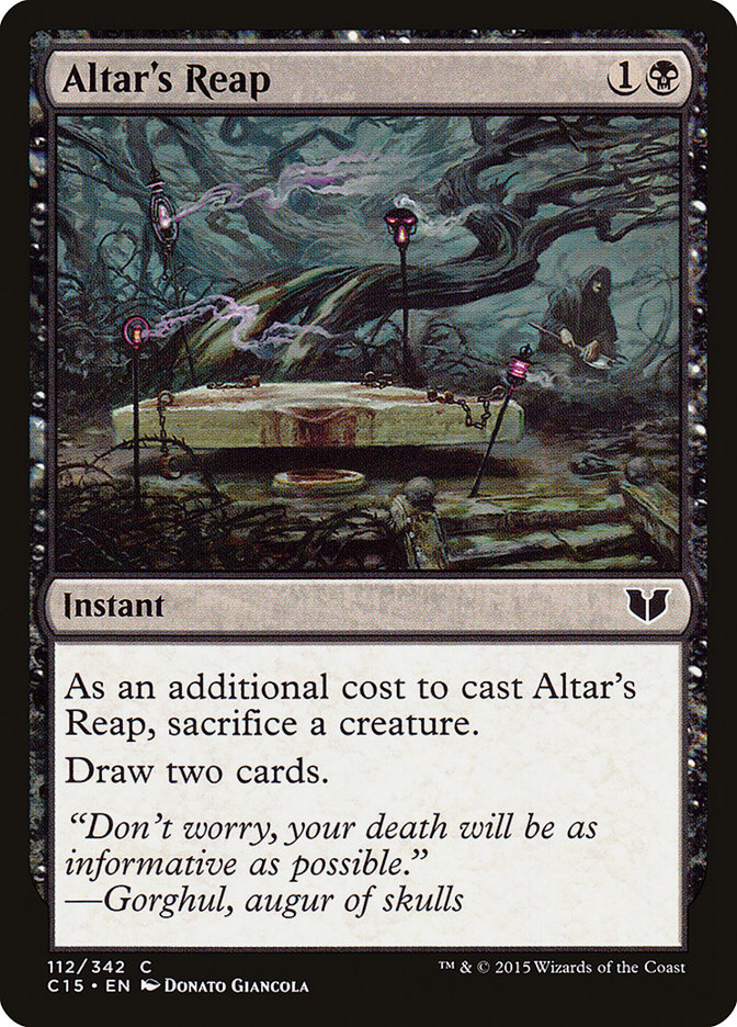Altar's Reap [Commander 2015] | Silver Goblin
