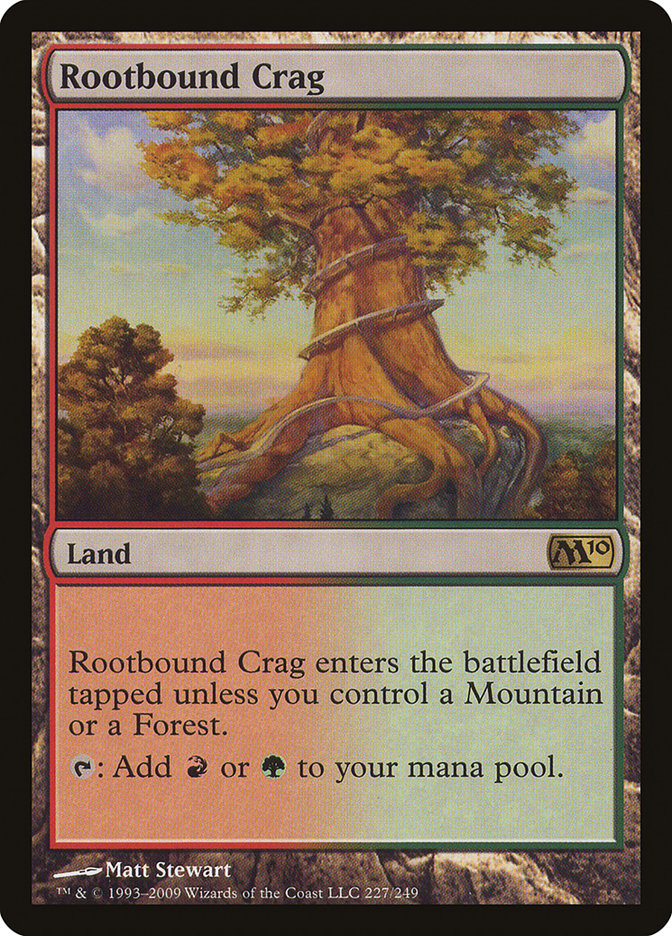 Rootbound Crag [Magic 2010] | Silver Goblin