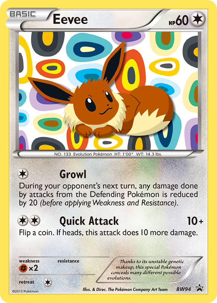 Eevee (BW94) [Black & White: Black Star Promos] | Silver Goblin