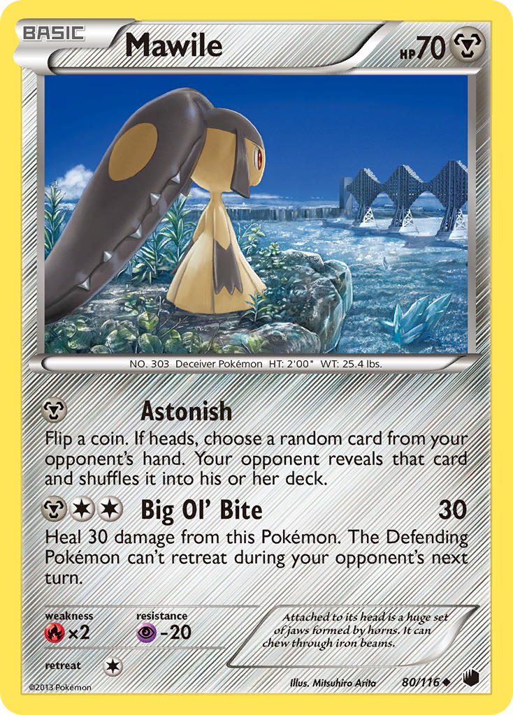 Mawile (80/116) [Black & White: Plasma Freeze] | Silver Goblin