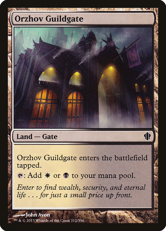 Orzhov Guildgate [Commander 2013] | Silver Goblin