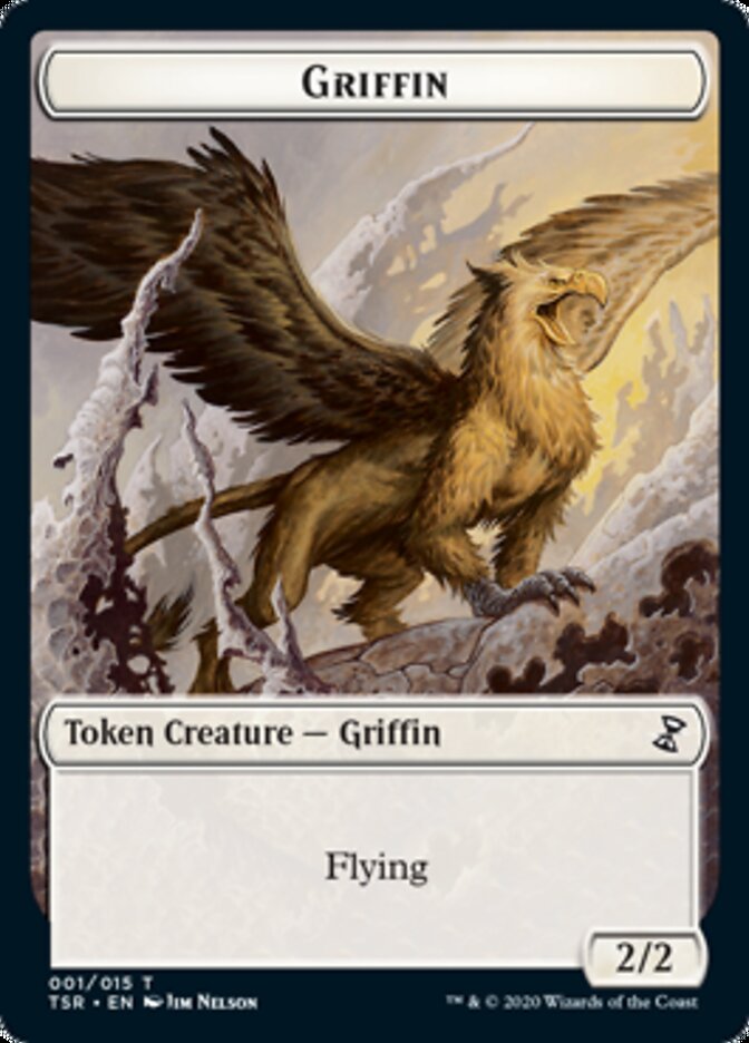 Griffin Token [Time Spiral Remastered Tokens] | Silver Goblin