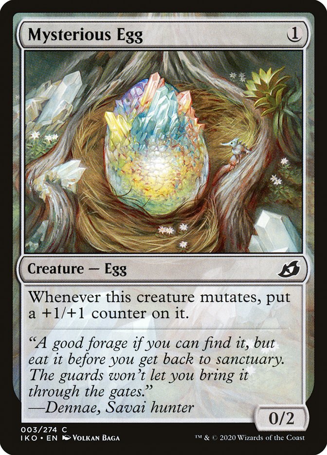 Mysterious Egg [Ikoria: Lair of Behemoths] | Silver Goblin