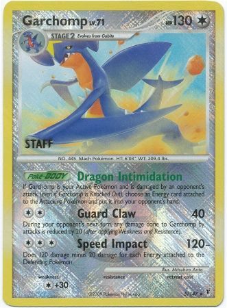 Garchomp (5/147) (Championship Promo Staff) [Platinum: Supreme Victors] | Silver Goblin