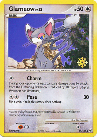 Glameow (83/130) [Countdown Calendar Promos] | Silver Goblin