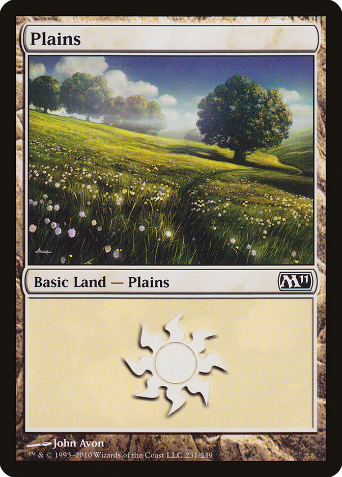 Plains (231) [Magic 2011] | Silver Goblin