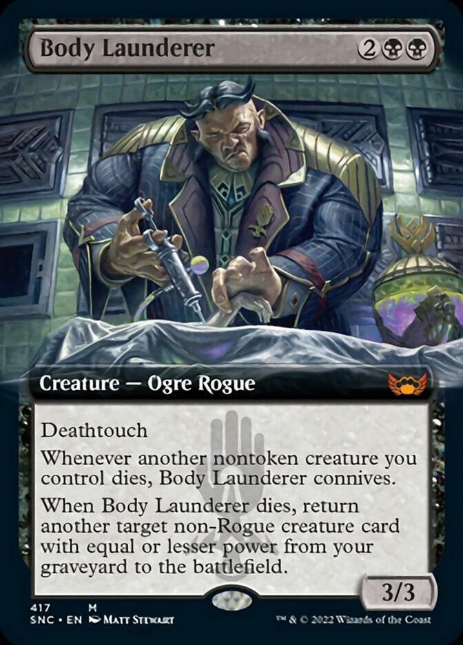Body Launderer (Extended Art) [Streets of New Capenna] | Silver Goblin