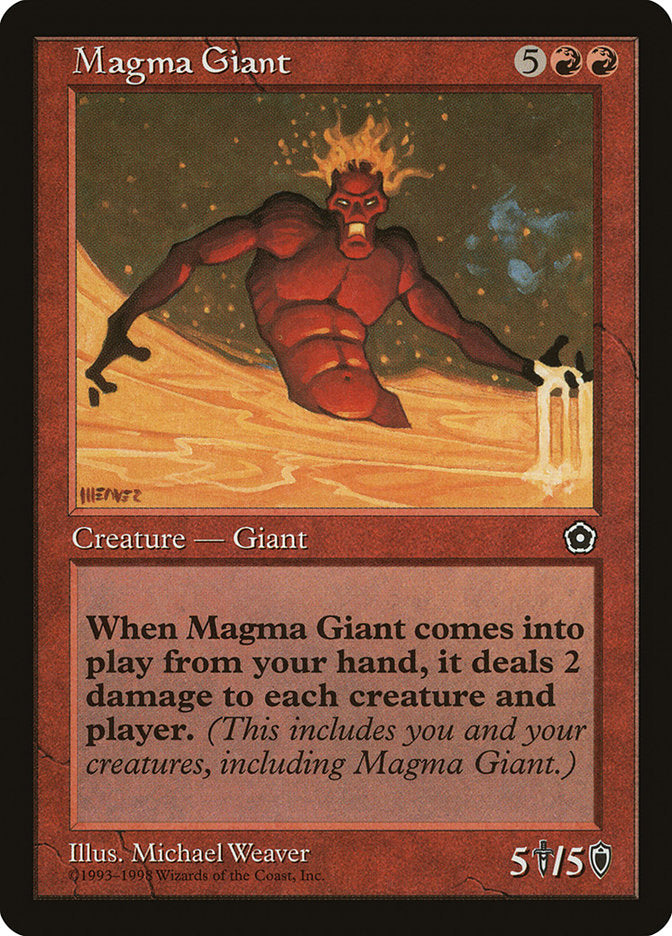 Magma Giant [Portal Second Age] | Silver Goblin