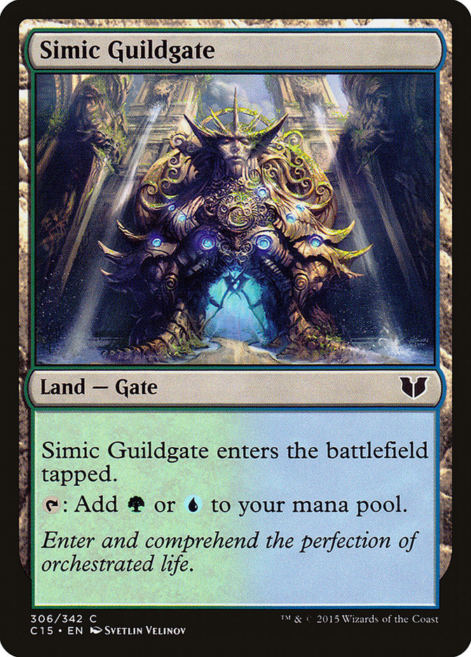 Simic Guildgate [Commander 2015] | Silver Goblin