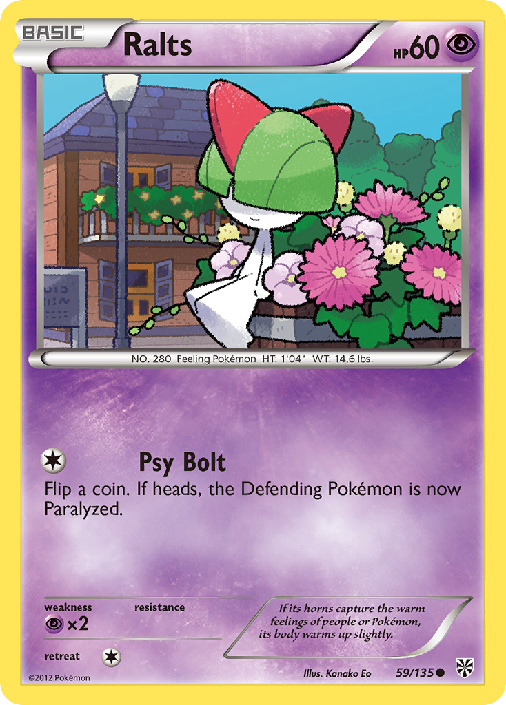 Ralts (59/135) [Black & White: Plasma Storm] | Silver Goblin