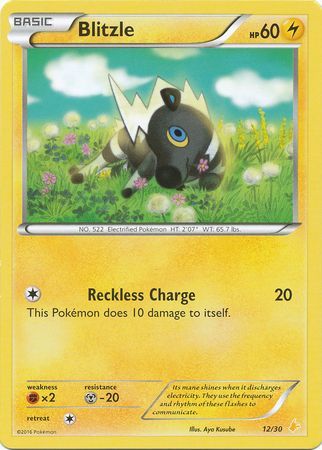 Blitzle (12/30) [XY: Trainer Kit 3 - Pikachu Libre] | Silver Goblin