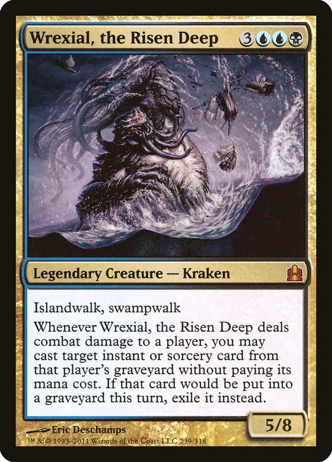 Wrexial, the Risen Deep [Commander 2011] | Silver Goblin