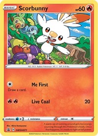 Scorbunny - SWSH071 (SWSH071) Holofoil - SWSH Sword & Shield Promo Cards