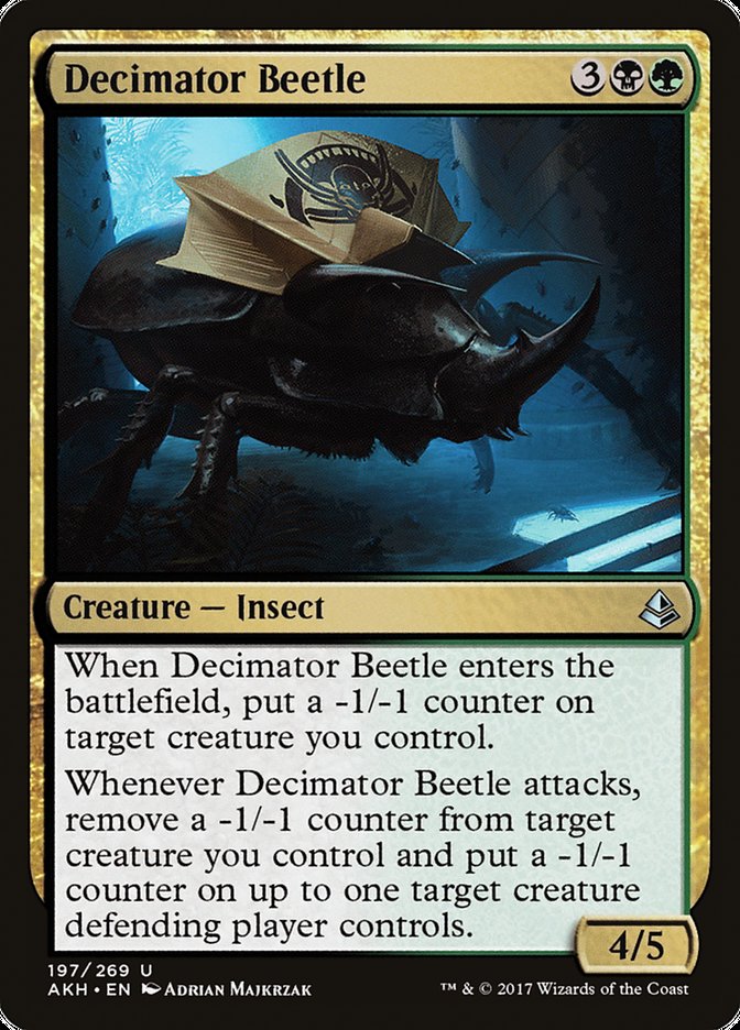 Decimator Beetle [Amonkhet] | Silver Goblin