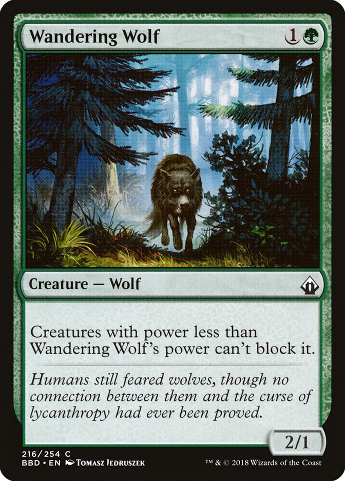 Wandering Wolf [Battlebond] | Silver Goblin