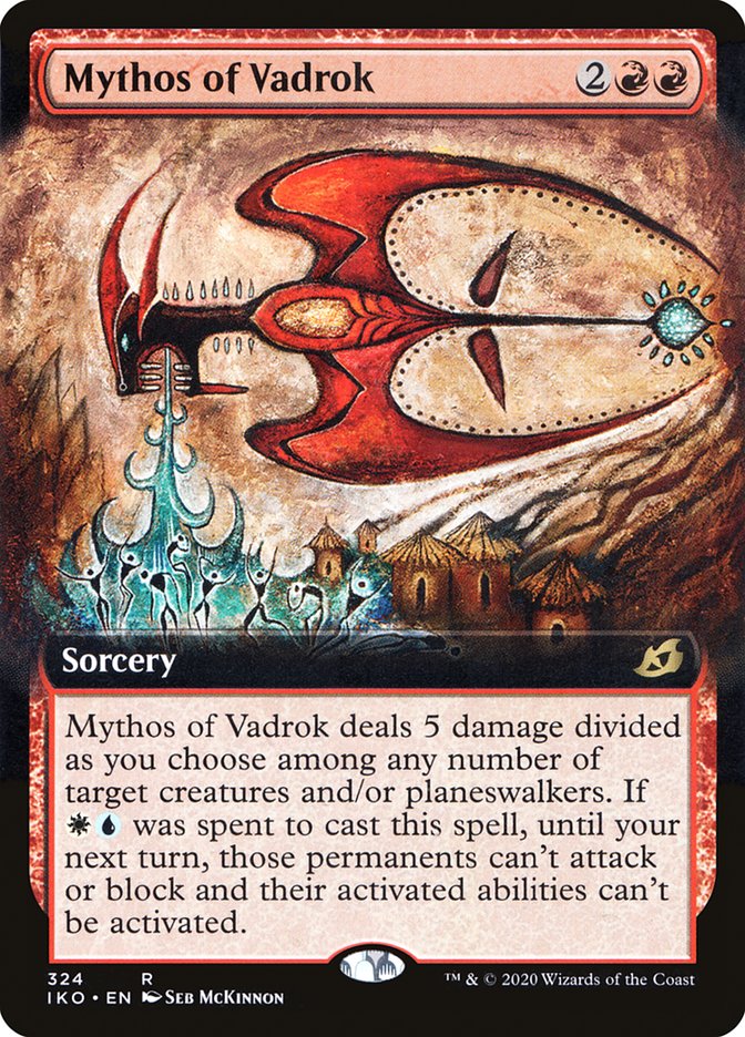 Mythos of Vadrok (Extended Art) [Ikoria: Lair of Behemoths] | Silver Goblin