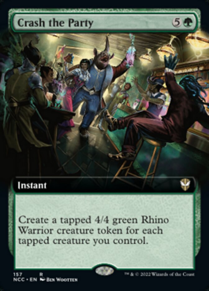 Crash the Party (Extended Art) [Streets of New Capenna Commander] | Silver Goblin