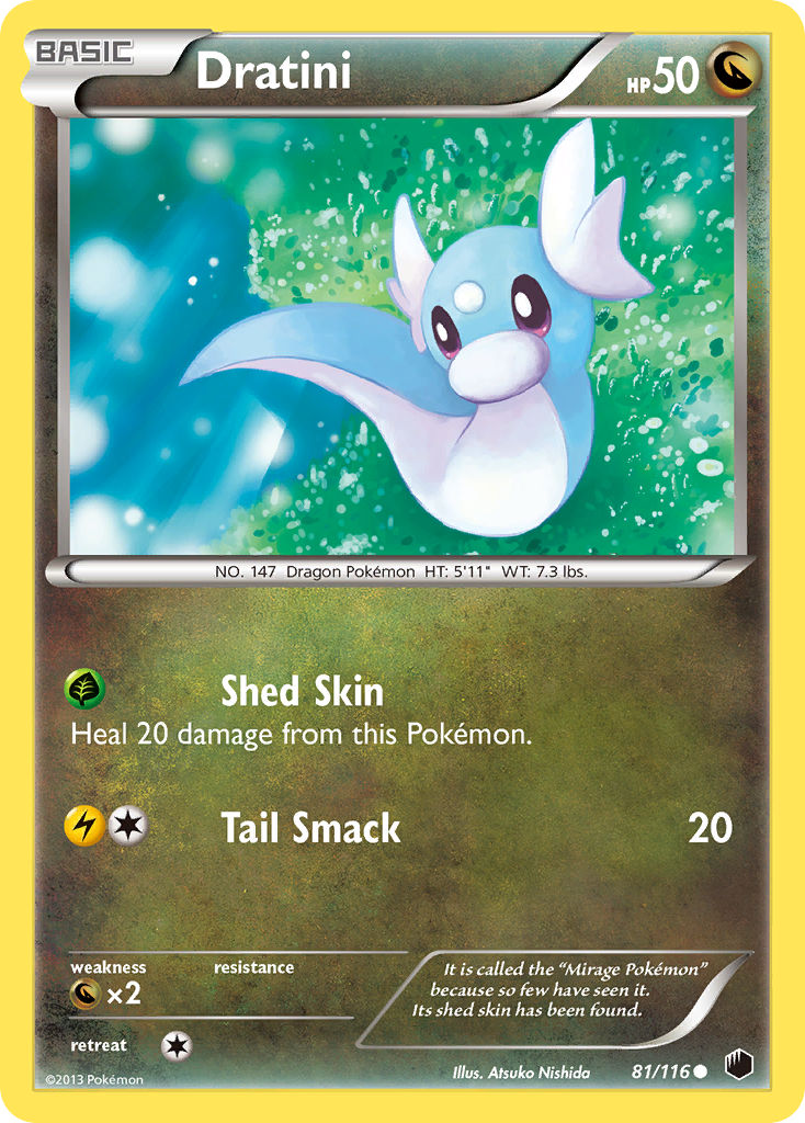 Dratini (81/116) [Black & White: Plasma Freeze] | Silver Goblin