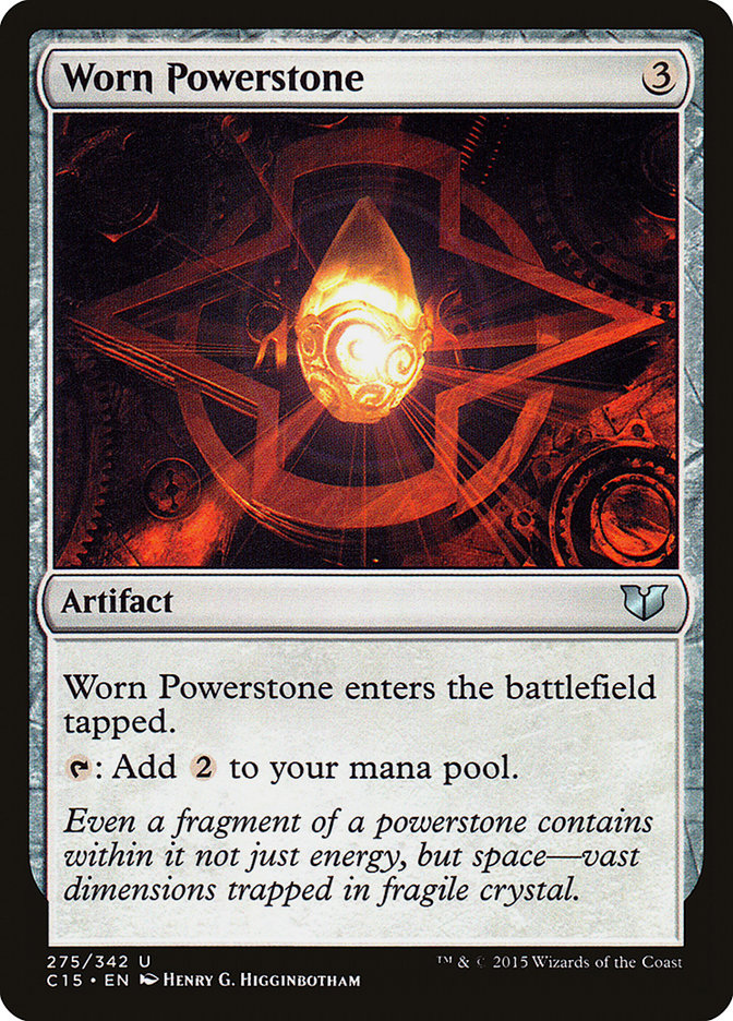 Worn Powerstone [Commander 2015] | Silver Goblin