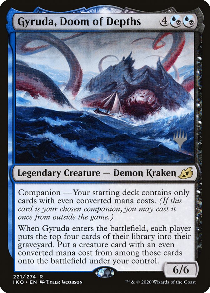 Gyruda, Doom of Depths (Promo Pack) [Ikoria: Lair of Behemoths Promos] | Silver Goblin
