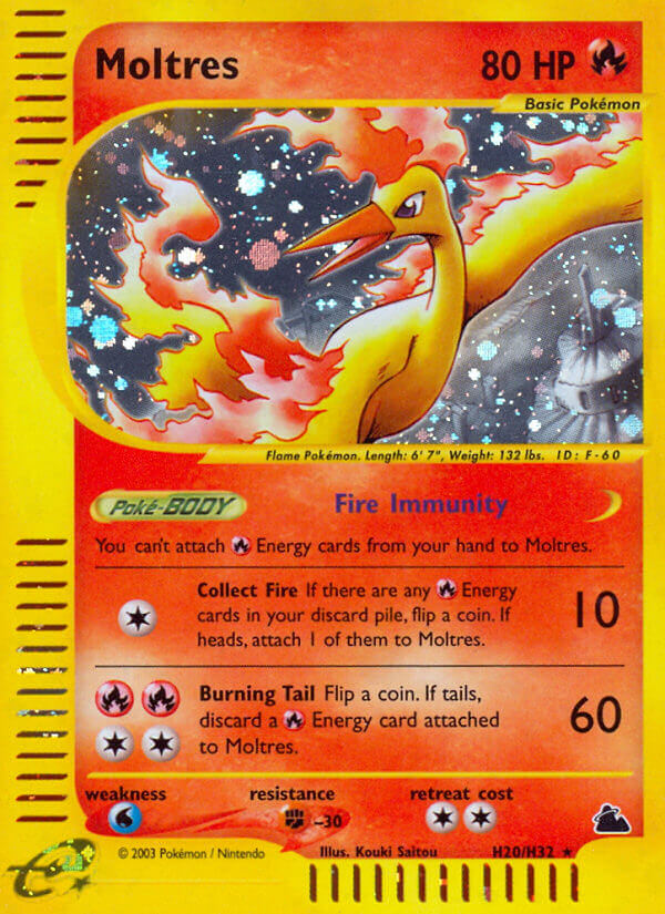 Moltres (H20/H32) [Skyridge] | Silver Goblin