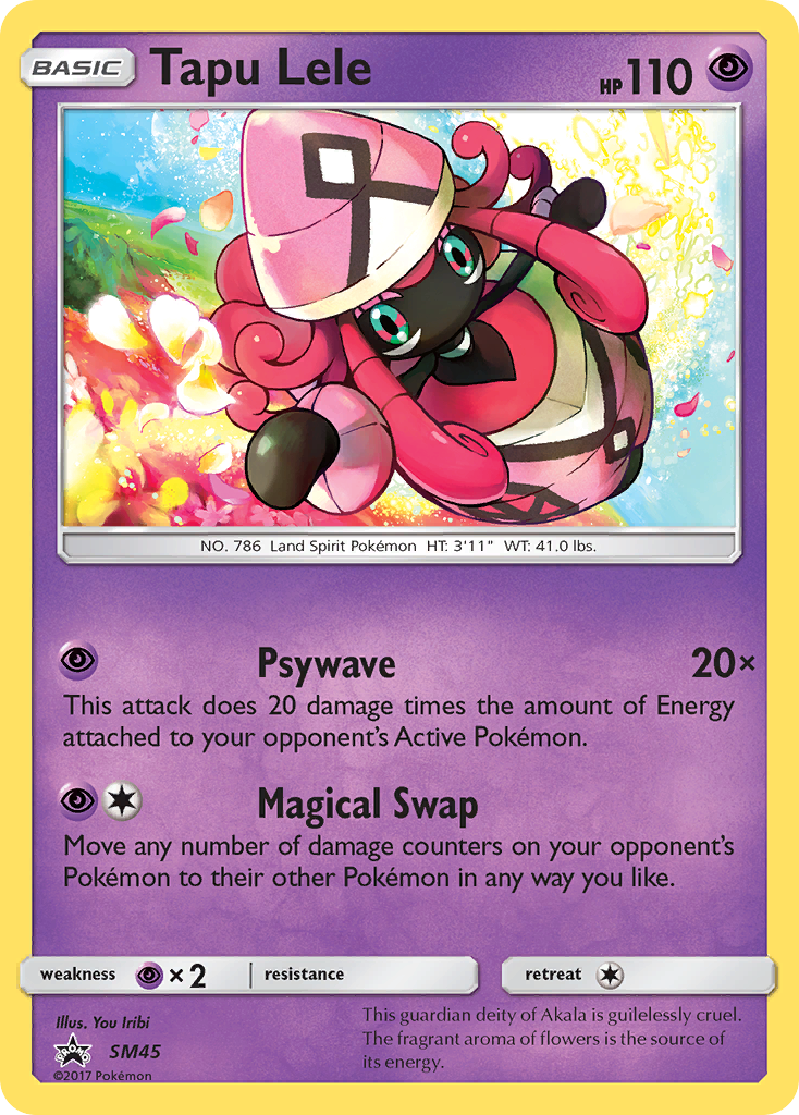 Tapu Lele (SM45) [Sun & Moon: Black Star Promos] | Silver Goblin