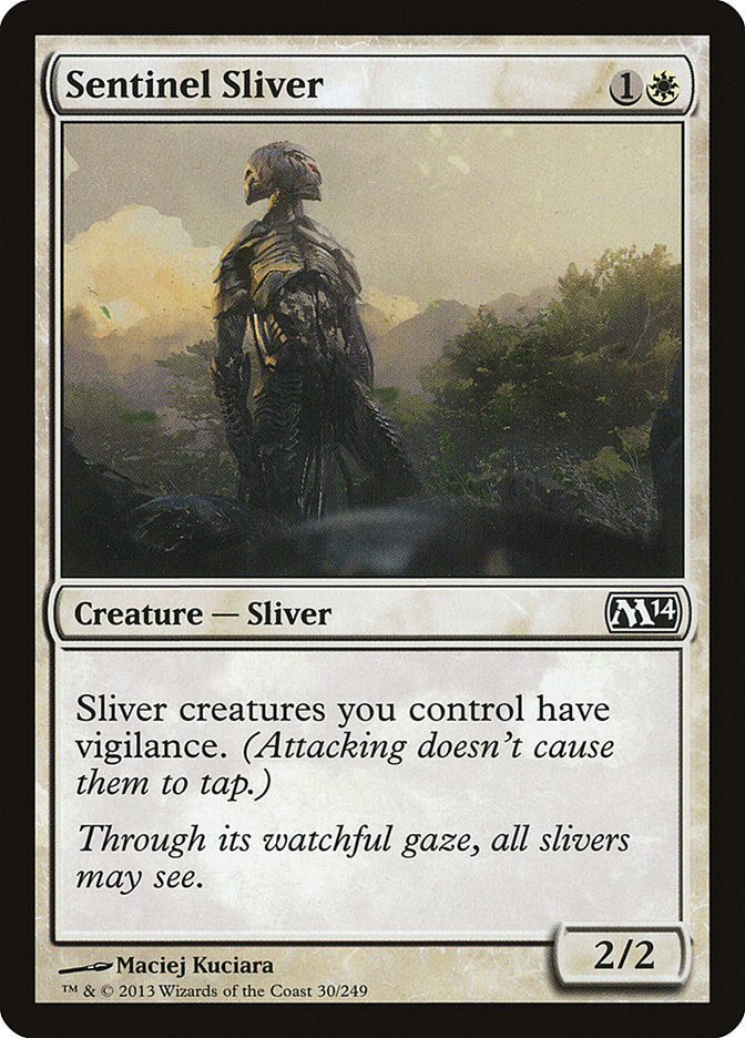 Sentinel Sliver [Magic 2014] | Silver Goblin